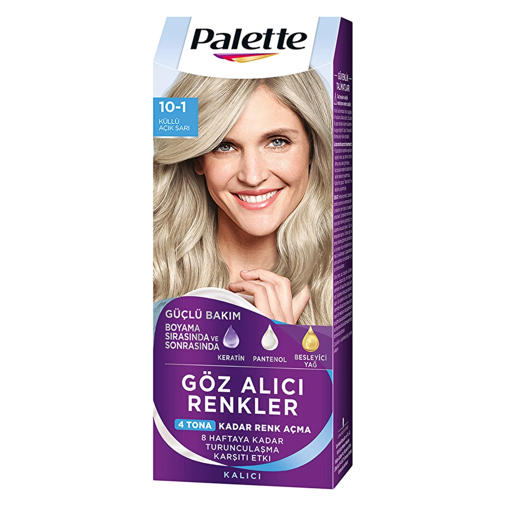 Palette Eye-Catching Colors Hair Dye 10-1 Ashy Light Blonde