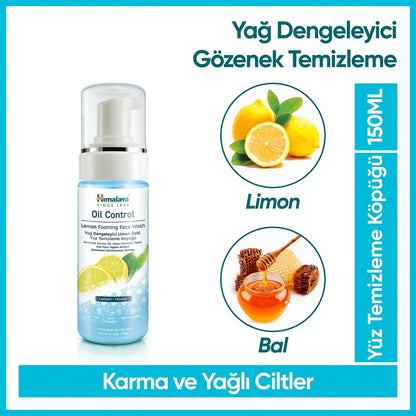Himalaya Lemon Essence Facial Cleansing Foam Oil Balancing 150 ml