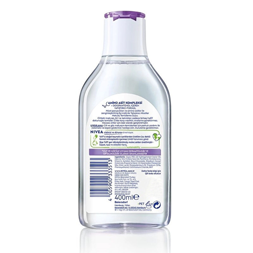 Nivea Micellar Make-up Cleansing Water Soothing 400 ml