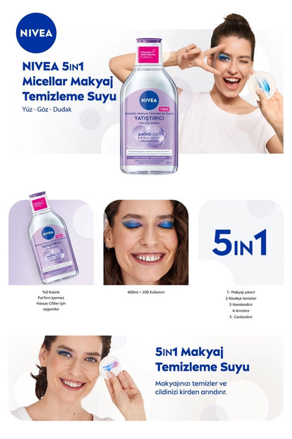 Nivea Micellar Make-up Cleansing Water Soothing 400 ml