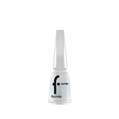 Flormar Glitter Translucent Glitter Nail Polish GL37 Glitter Touch