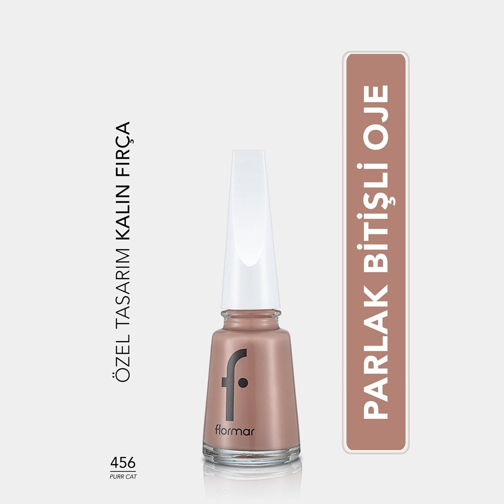 Flormar Nail Enamel Intensely Pigmented Nail Polish 427 Sandstone