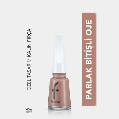 Flormar Nail Enamel Intensely Pigmented Nail Polish 320 Rose Taboo
