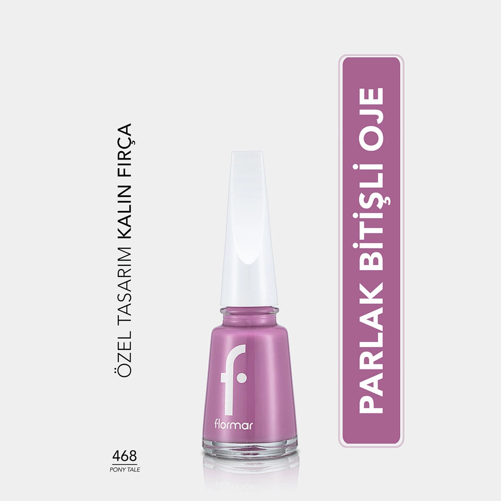 Flormar Nail Enamel Intensely Pigmented Nail Polish 320 Rose Taboo