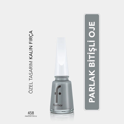 Flormar Nail Enamel Intensely Pigmented Nail Polish 305 Beige Latte