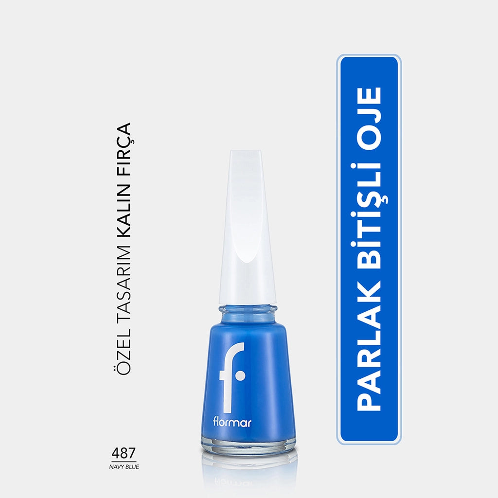 Flormar Nail Enamel Intensely Pigmented Nail Polish 320 Rose Taboo