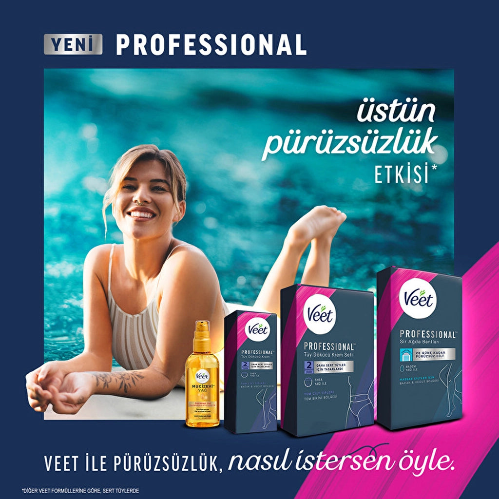 Veet Professional Waxing Strips Normal Skin 20pcs