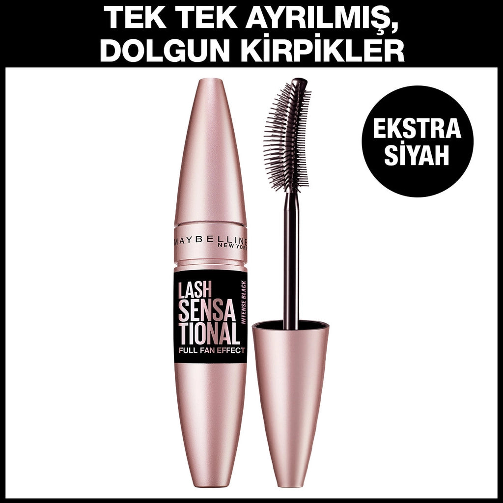 Maybelline New York Lash Sensational Fan Effect Mascara Intense Black