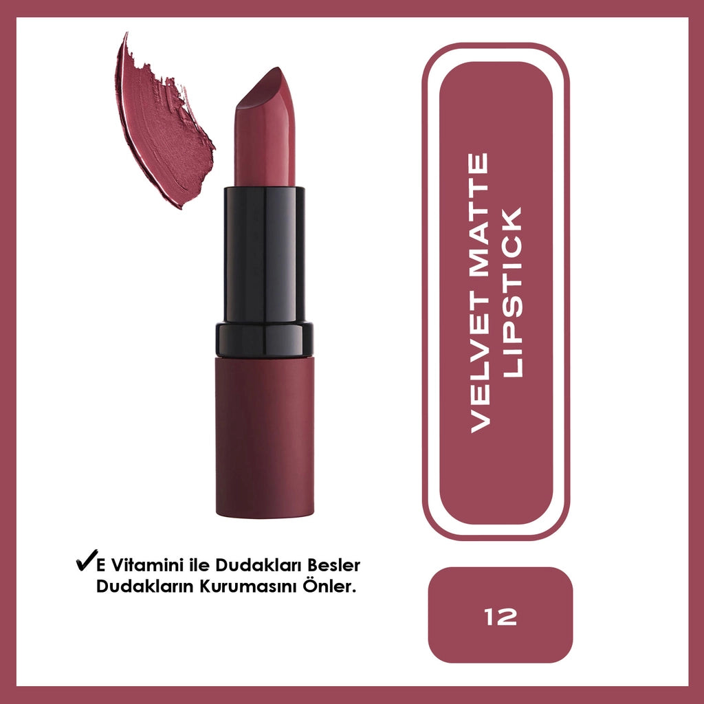 Golden Rose Velvet Matte Lipstick Lipstick No:02