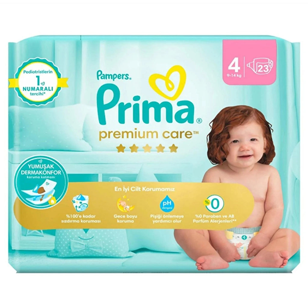 Prima Baby Diaper Premium Care Size 4 23 Pieces