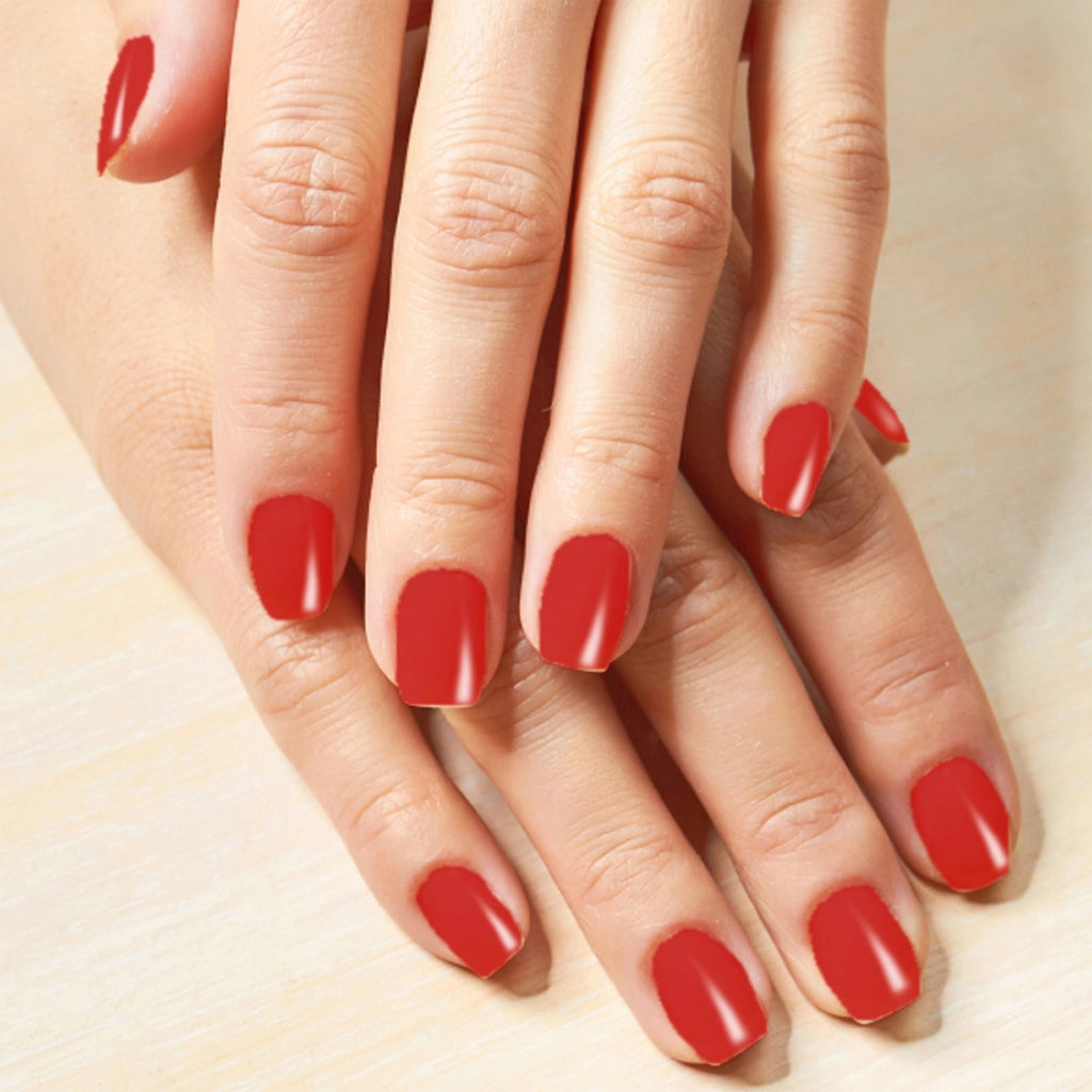 Flormar Full Color Extra Intense Pigmented Nail Polish FC08 Optimistic Red