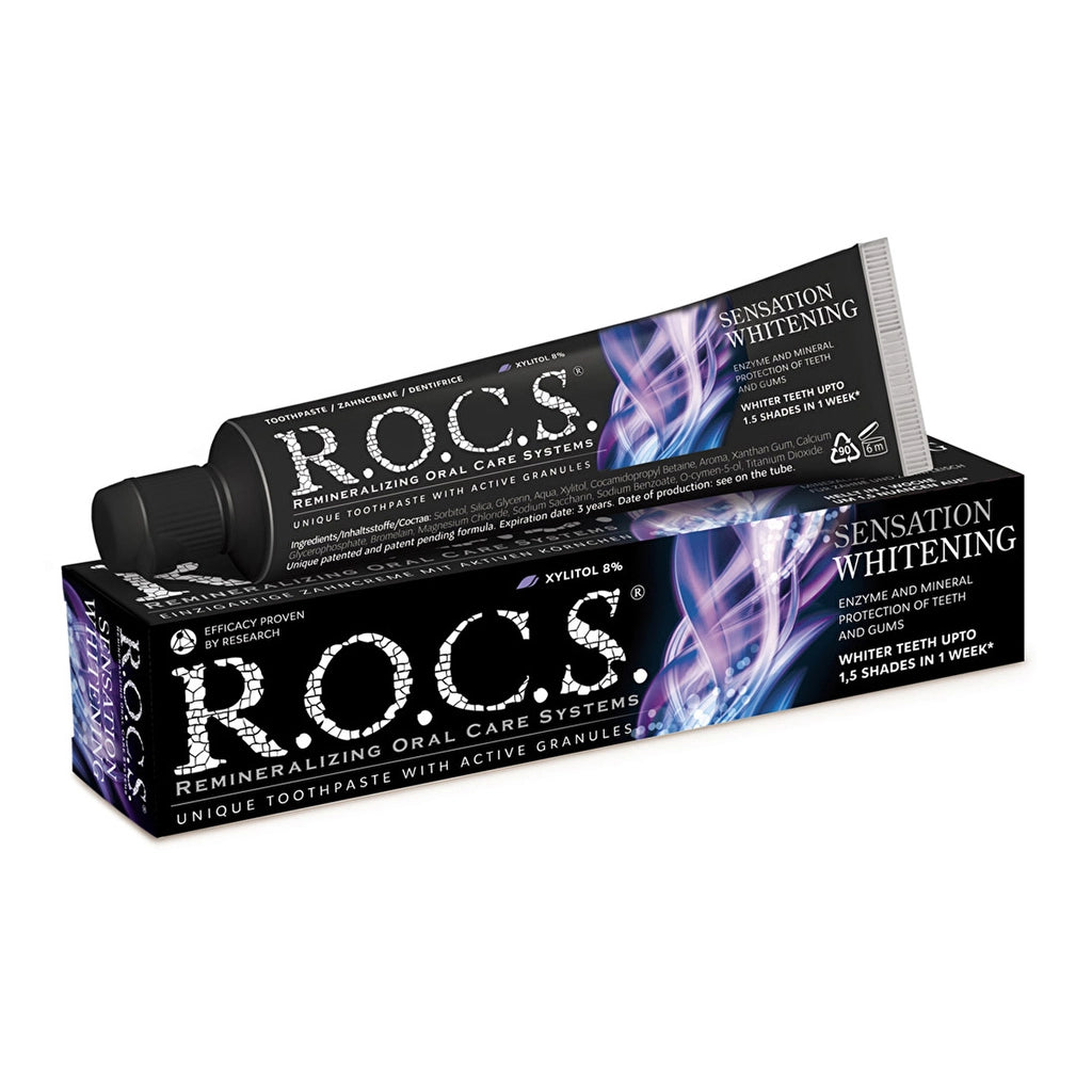 Rocs Sensation White Toothpaste 60 ml