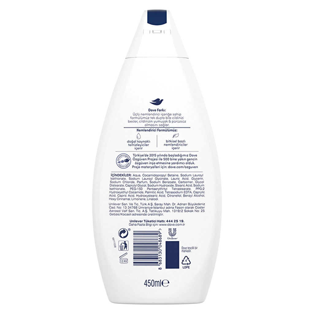 Dove Moisturizing Shower Gel Deeply Nourishing 450 ml
