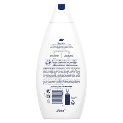 Dove Moisturizing Shower Gel Deeply Nourishing 450 ml