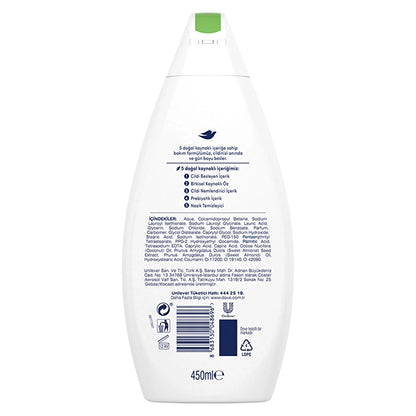 Dove Care By Nature Moisturizing Shower Gel Coconut Oil and Almond Extract Renewing 450 ml