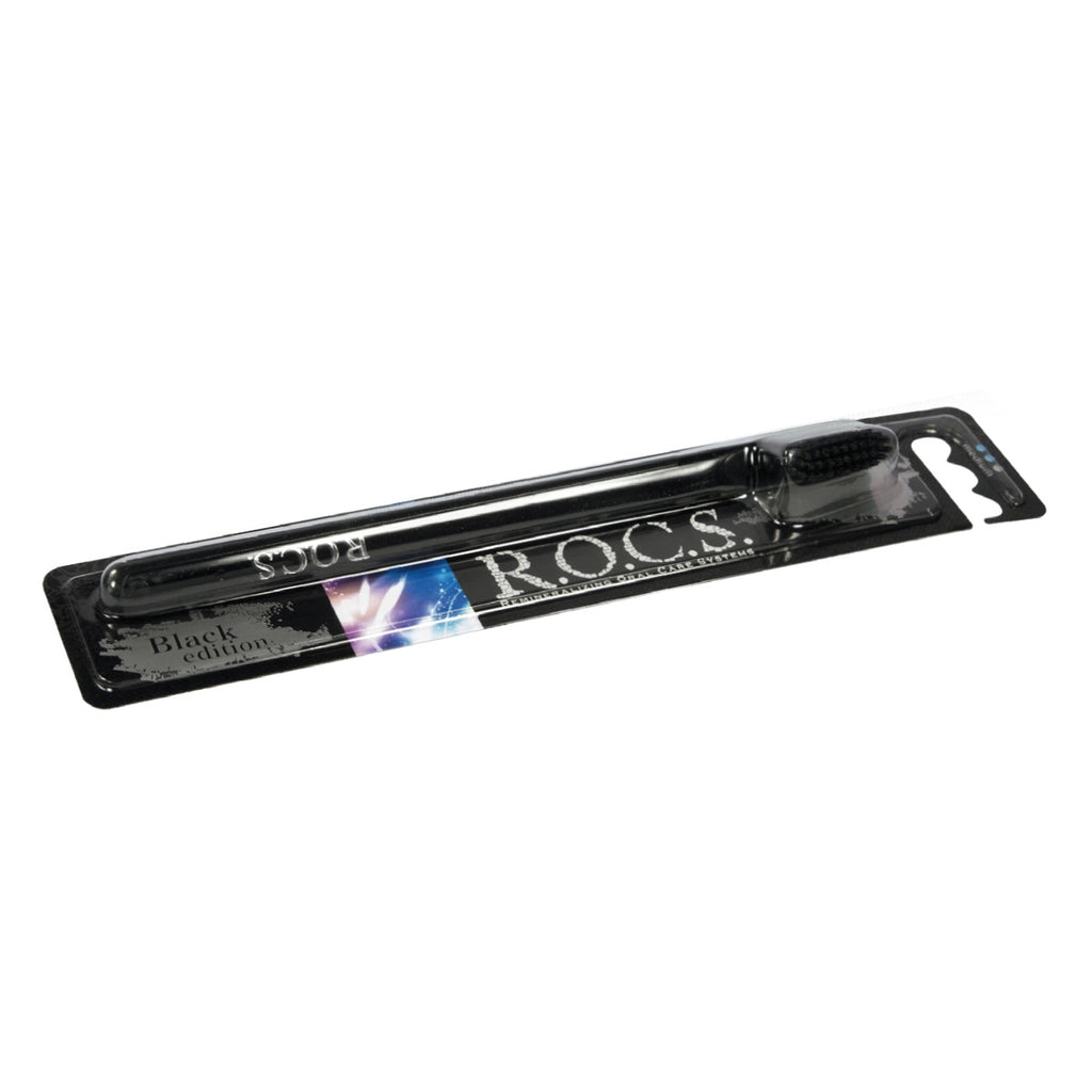 Rocs Black Edition Toothbrush (Medium)