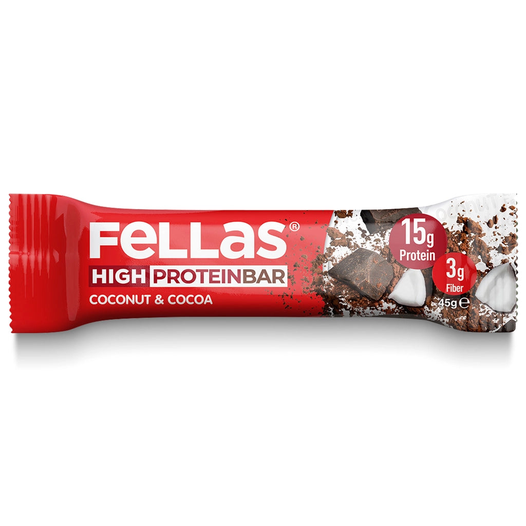 Fellas Coconut and Cocoa Protein Bar 45 gr