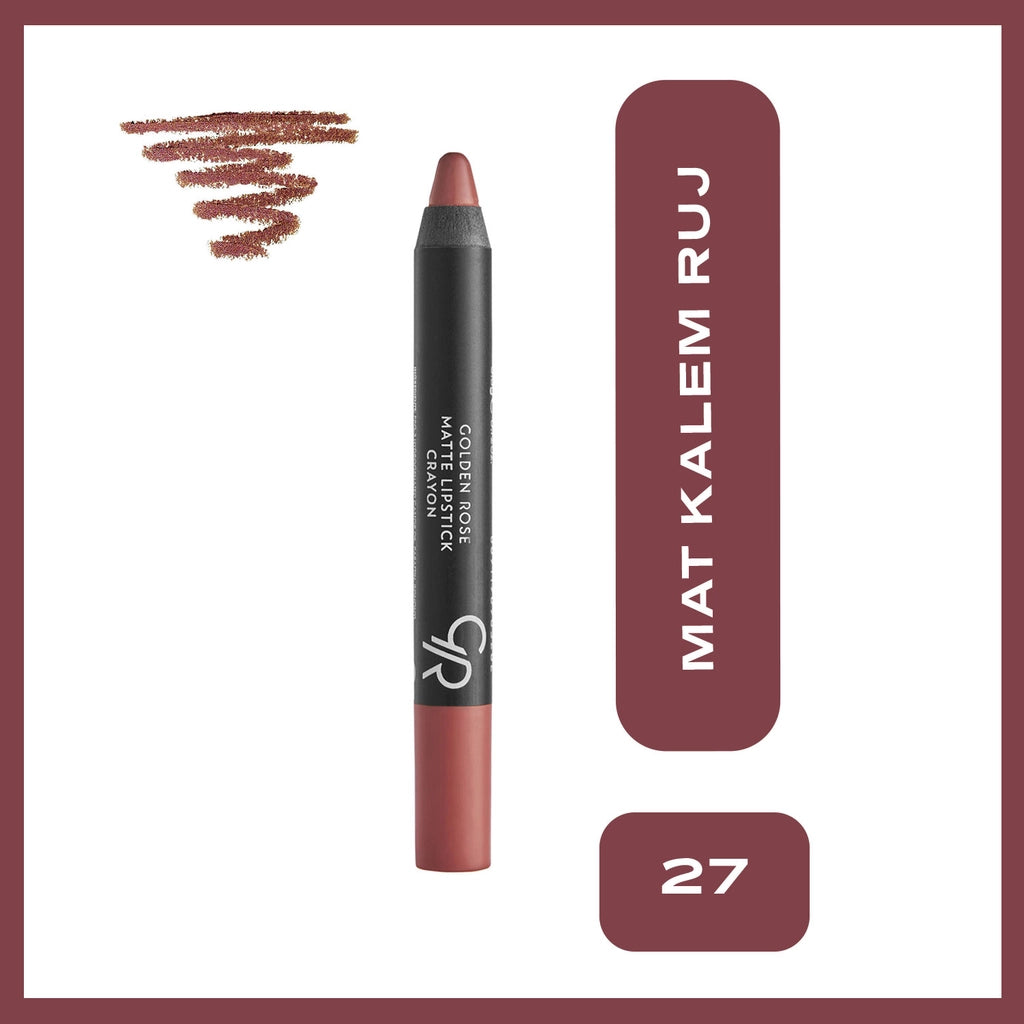 Golden Rose Matte Lipstick Crayon Lipstick No:04