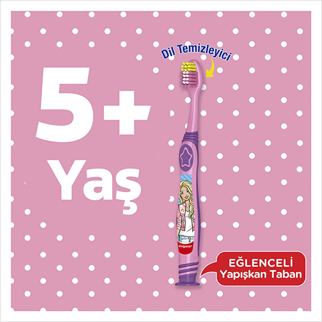 Colgate Barbie &amp; Batman Toothpaste 75 ml - Toothbrush Oral Care Package (Assorted)