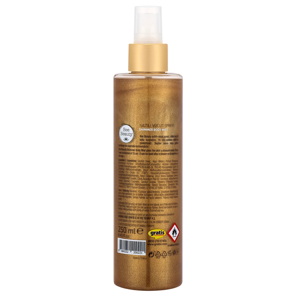 Bee Beauty Bronze Shimmer Body Spray 250 ml