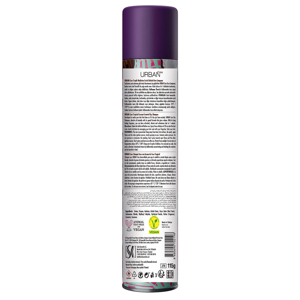 Urban Care Go Nuts with Coconut Dry Shampoo 200 ml