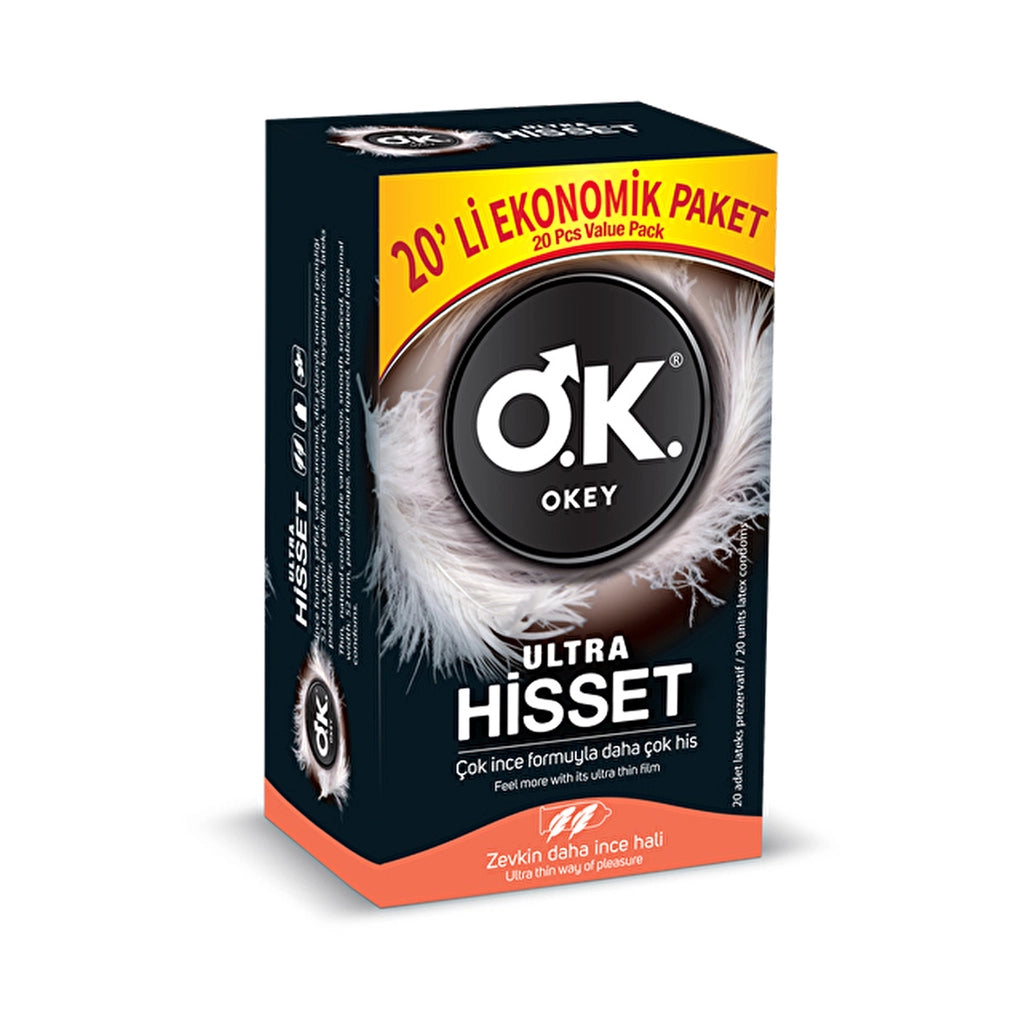 Okey Ultra Feel Condoms 20pcs