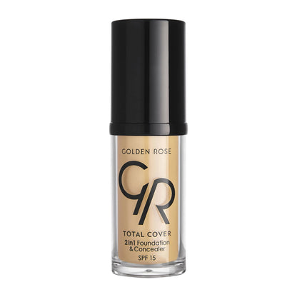 Golden Rose Total Cover 2in1 Foundation &amp; Concealer 03
