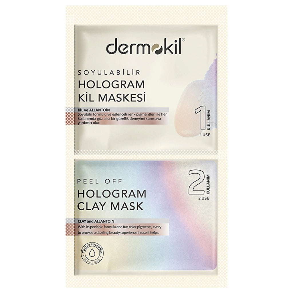 Dermokil Hologram Brightening and Revitalizing Peel-Off Mask 15 ml
