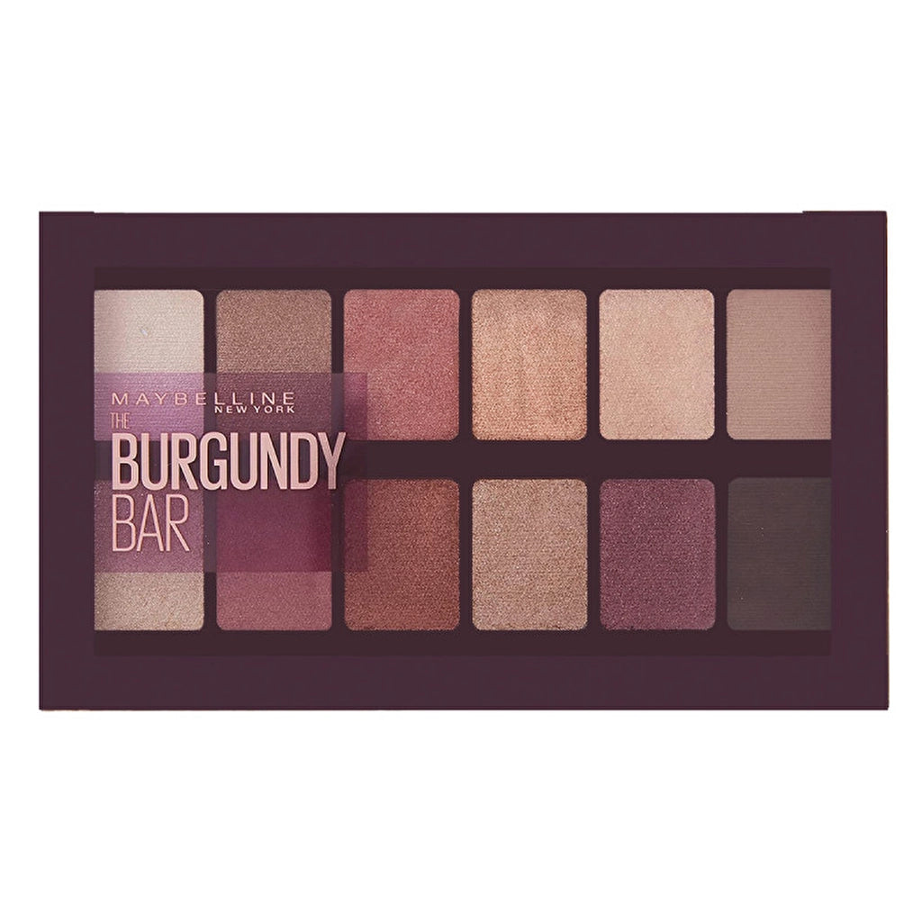 Maybelline New York The Burgundy Bar Eyeshadow Palette