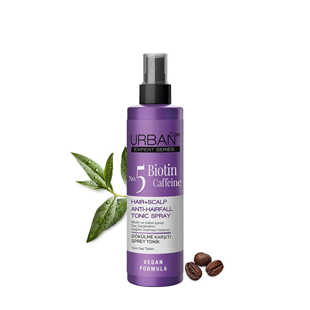 Urban Care Expert Biotin &amp; Caffein Anti-hair loss Hair Care Tonic Helping Fast Growth 200 ml