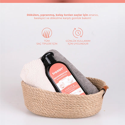 Tresan Garlic Extract Repair Care Shampoo 300 ml