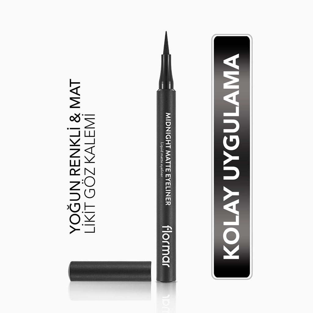Flormar Midnight Matte Eyeliner 04 Green