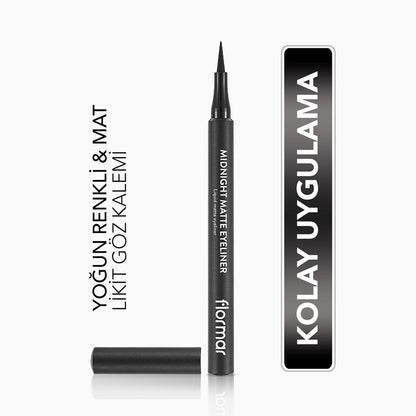 Flormar Midnight Matte Eyeliner 04 Green