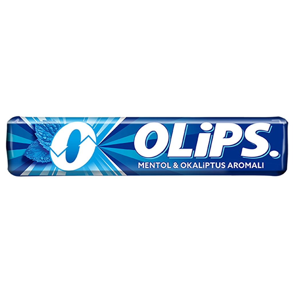 Olips Menthol &amp; Eucalyptus Flavored Candy 28 gr