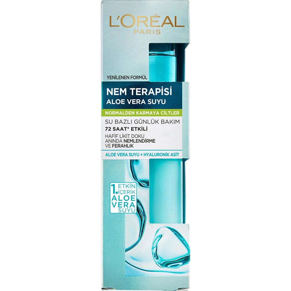 Loreal Paris Moisture Therapy Aloe Vera Juice Normal to Combination Skin 70 ml