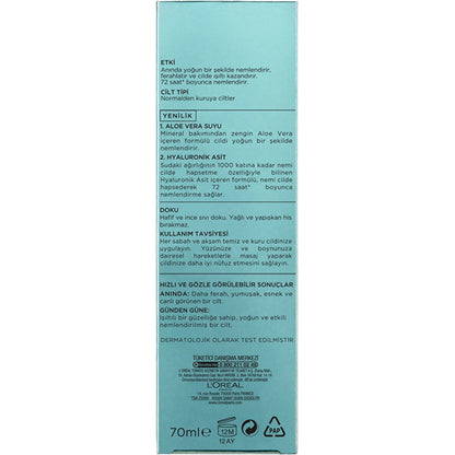 Loreal Paris Moisture Therapy Aloe Vera Juice Normal to Dry Skin 70 ml