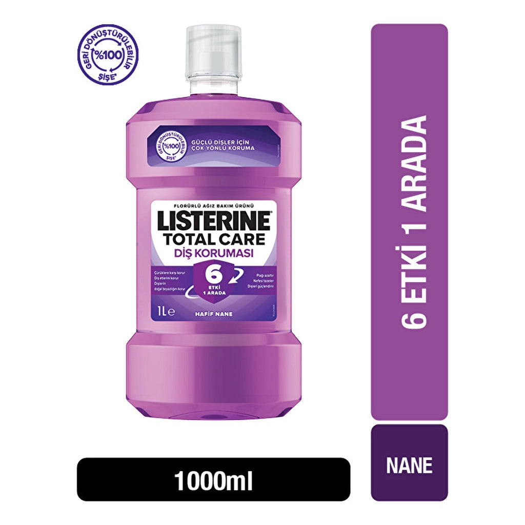 Listerine Total Care Dental Protection Mouthwash 1000 ml