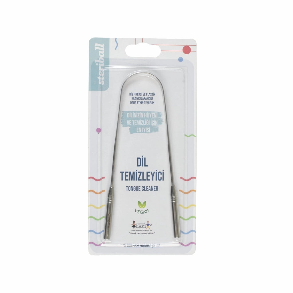 Steriball Steel Tongue Cleaner