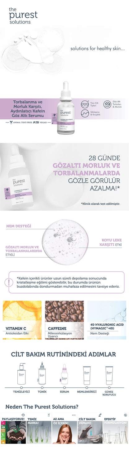 The Purest Solutions Under-Eye Brightness Supporting Care Serum 30 ml