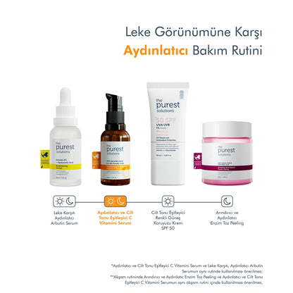The Purest Solutions Vita-C Serum and Brightening Color Tone Equalizing Vitamin C Serum 30 ml