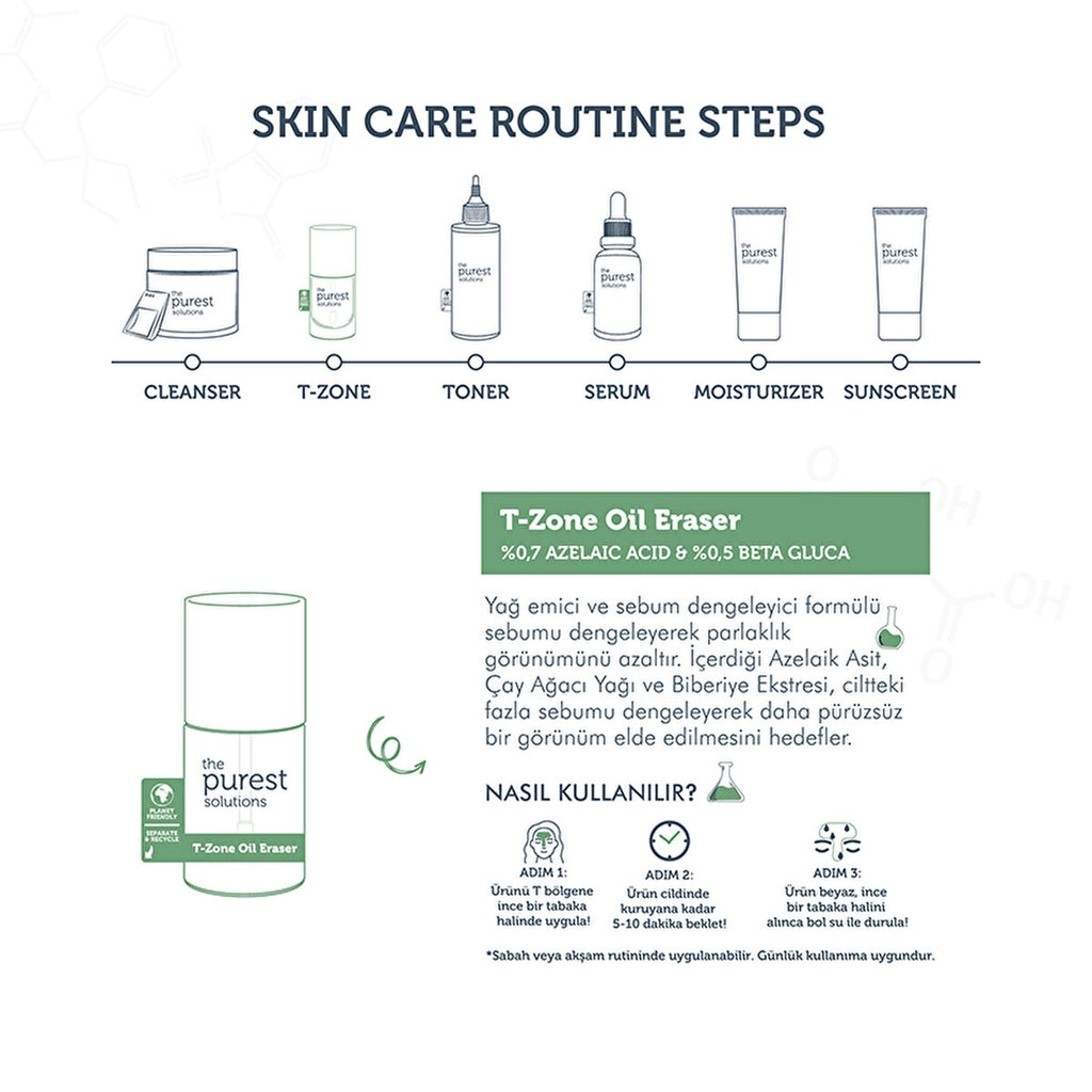 The Purest Solutions T-Zone Mattifying Mask 10 ml