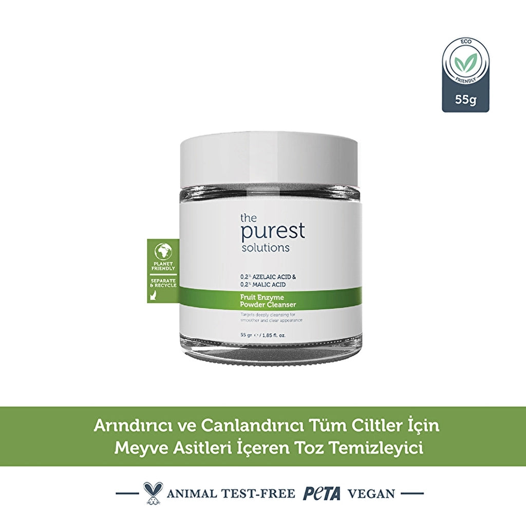 The Purest Solutions Powder Cleaner Containing Fruit Acids 55 gr