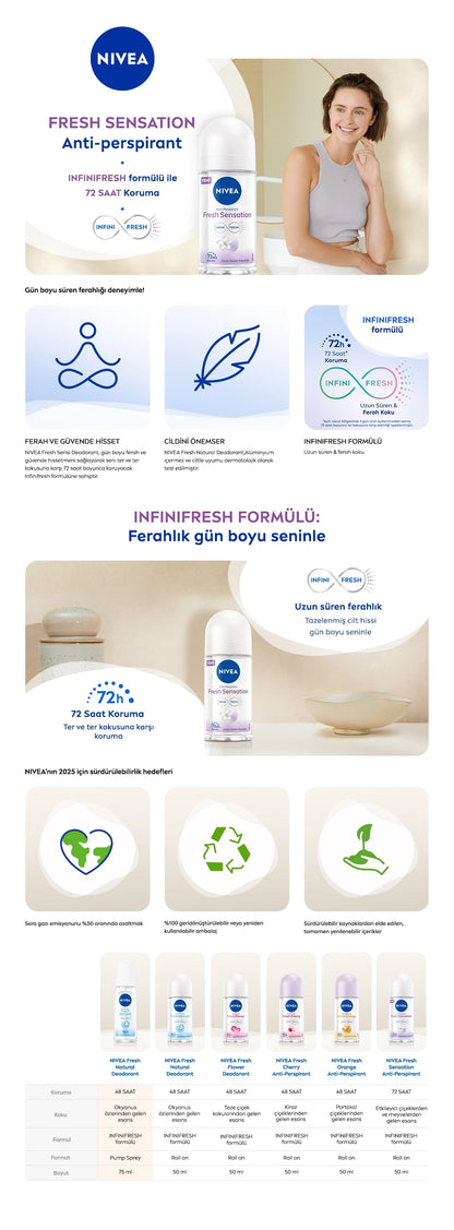 Nivea Fresh Sensation Women&