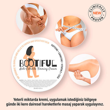 Bootiful Anti-Cellulite Firming Cream 200 ml