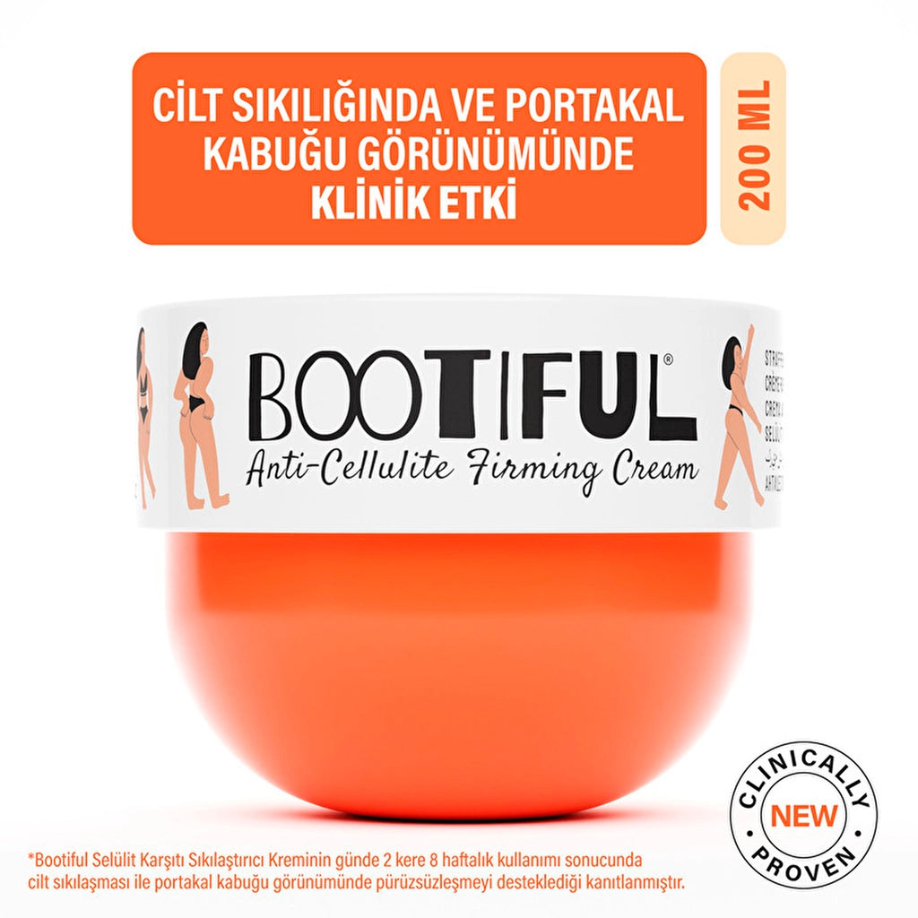 Bootiful Anti-Cellulite Firming Cream 200 ml