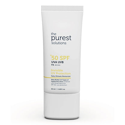 The Purest Solutions Invisible UV Protection Daily Intensive Moisturizer SPF 50+ 50 ml
