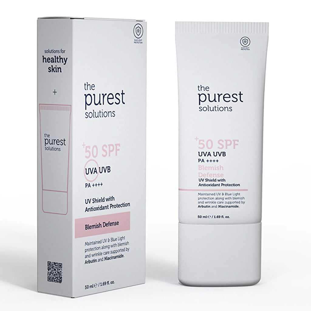 The Purest Solutions Antioxidant Supported Sun Cream for Blemished Skin 50+ SPF 50 ml
