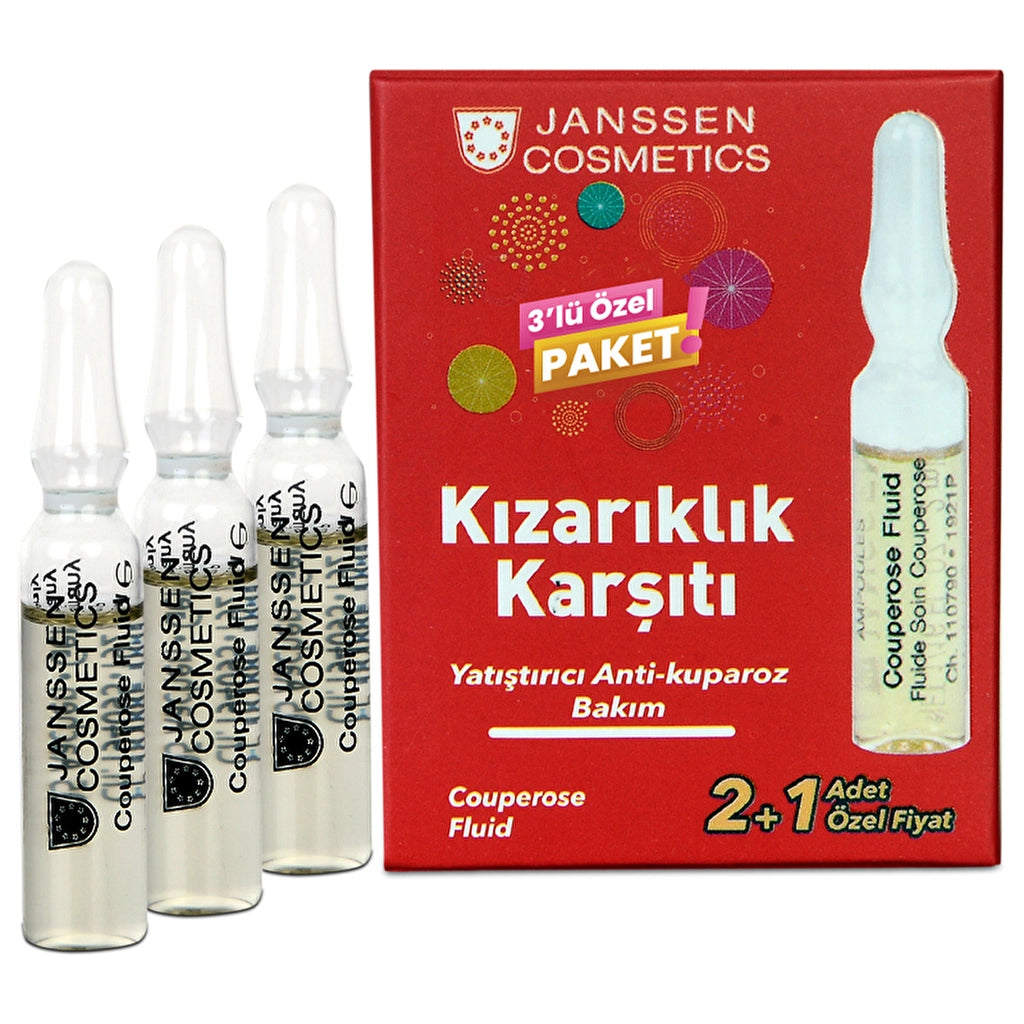 Janssen Cosmetics Anti-Redness Ampoule 3 Pack