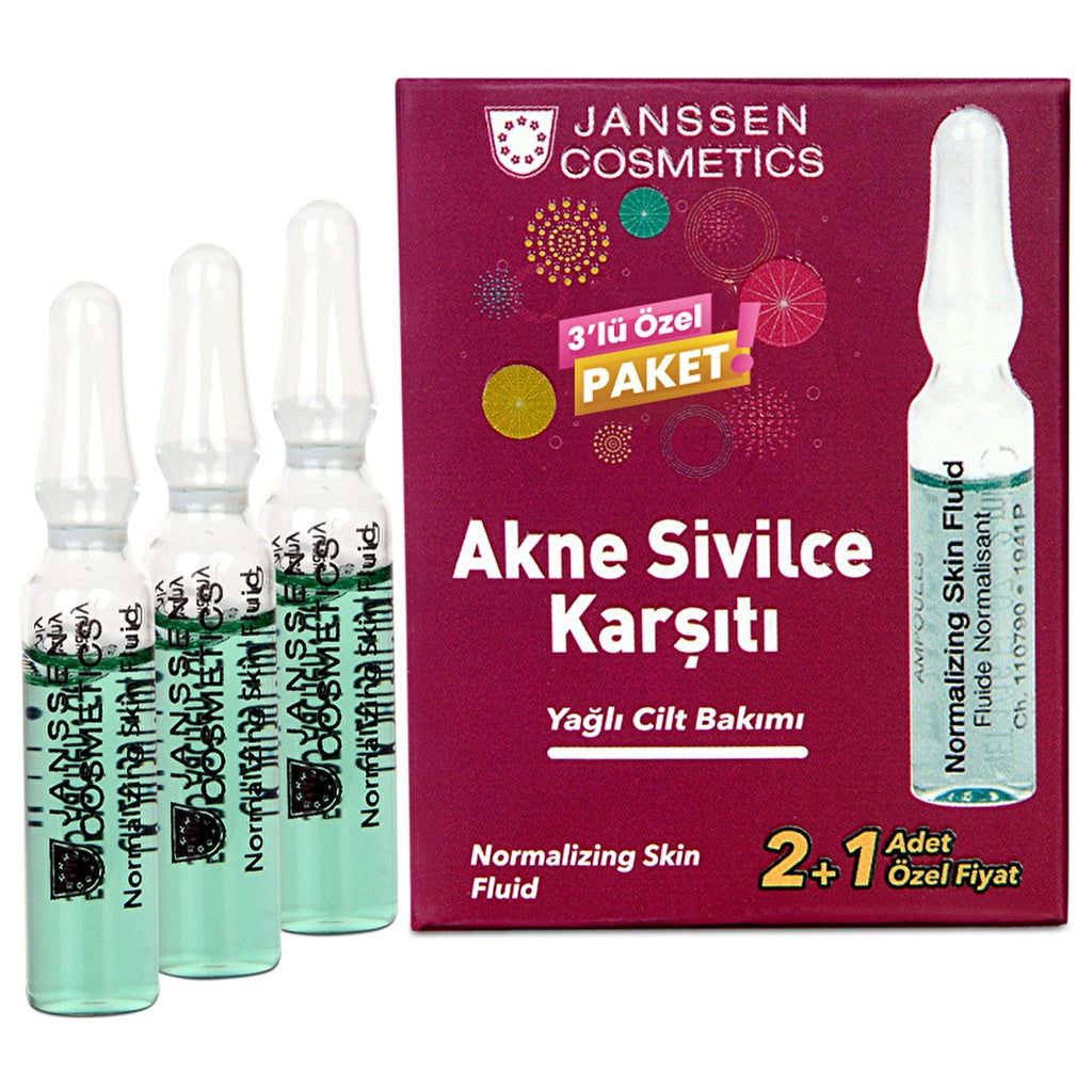 Janssen Cosmetics Anti-Acne Oily Skin Ampoule 3 Pack