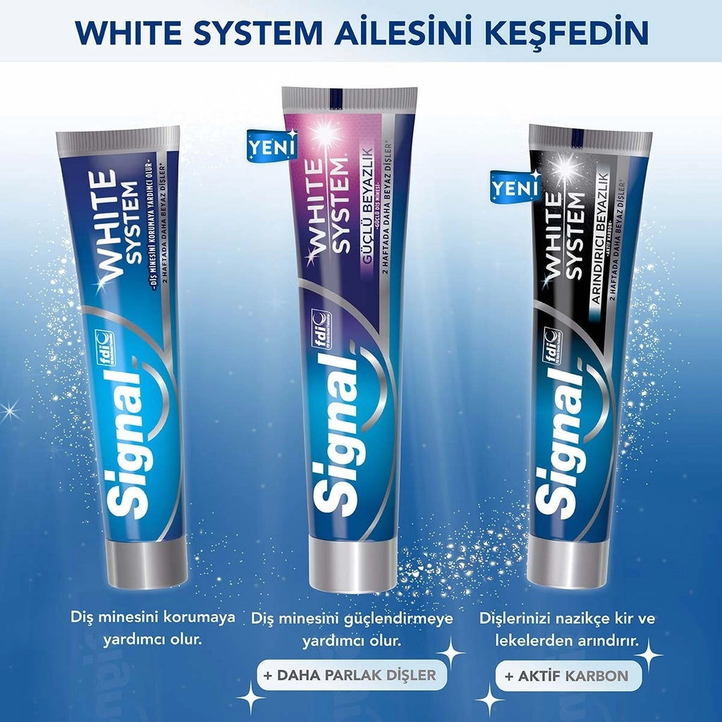 Signal White System Toothpaste Strong Whiteness 75 ml